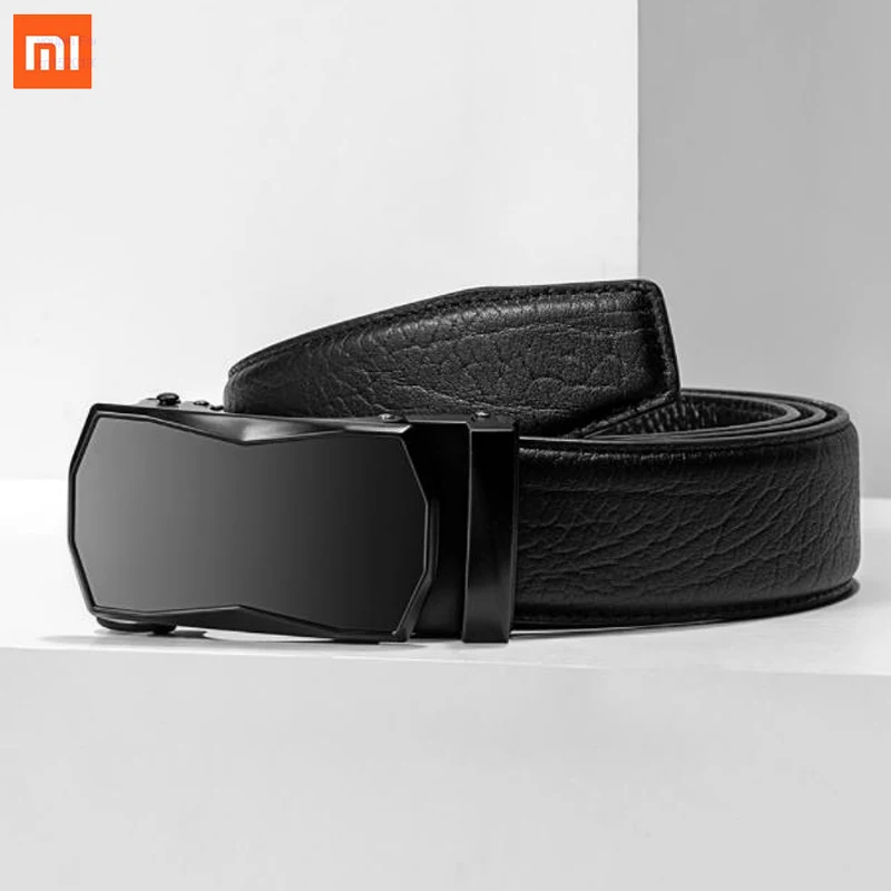 Мужской ремень из замши Xiaomi Mijia VLLICON с геометрическим рисунком и автоматической