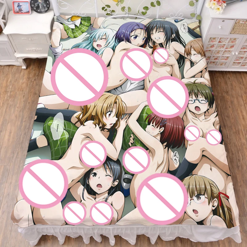 Comprare Coscase Anime Anime Giapponese Per Amare Ru Yuuki Eve Momo Nana Lenzuolo In Fibra Di Latte Coperta Di Flanella Trapunta Estiva 150X200CM