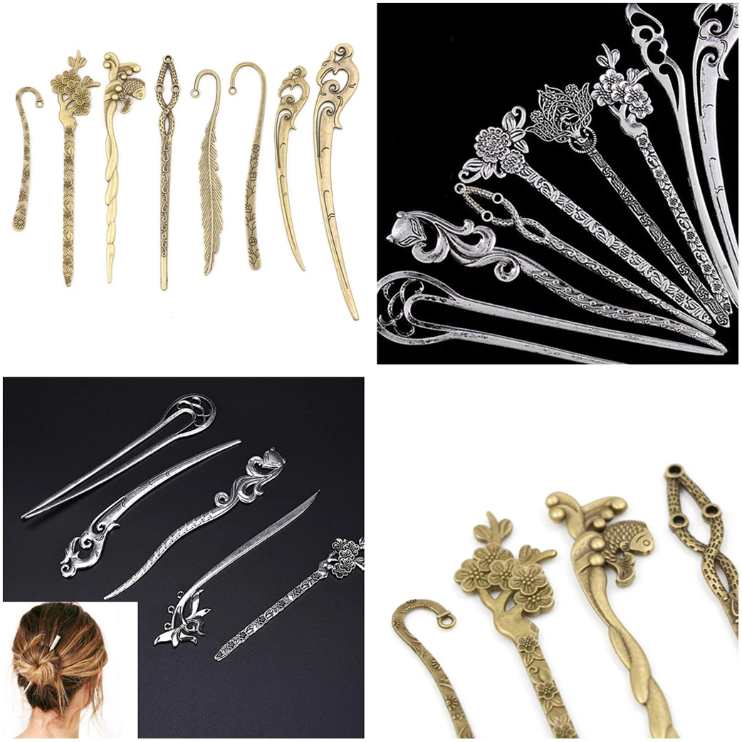 1 шт. винтажная металлическая Закладка в китайском стиле антикварная ручная