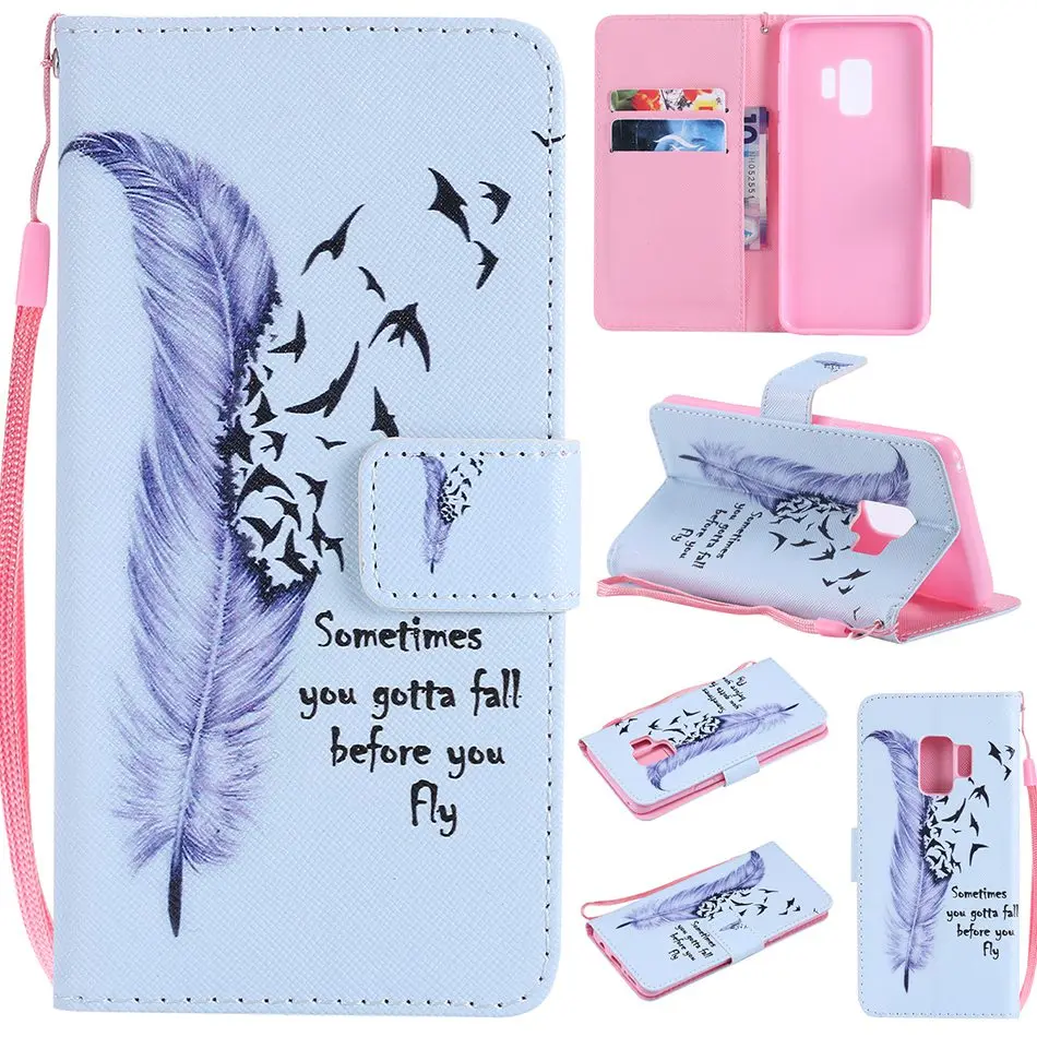 Coque фипс чехол для samsung Galaxy S3 мини S4 S5 S6 S7 край S8 плюс S9 J1 J3 Prime J5 J7 J120 J320 J330 J530 чехол сумка