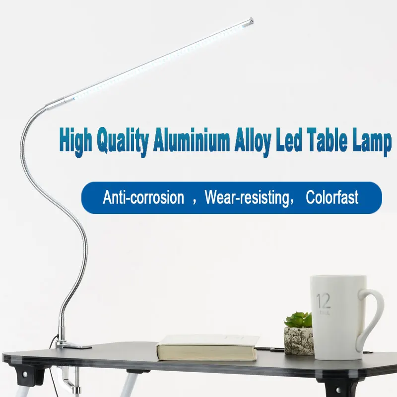 Светодиодная настольная лампа для ногтей современный офисный прибор с USB