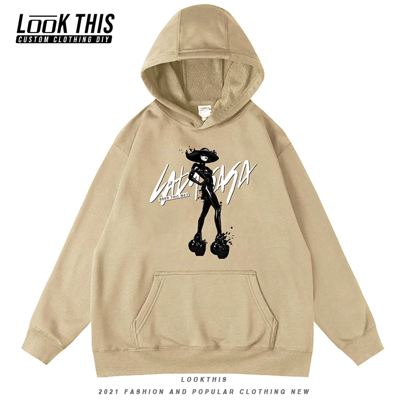 

2021 Lady Gaga Creative Design Funny Fashion Hoodies Men Hoodie Sweatshirts Autumn Winter Warm Cotton High Quality Sweatshirts