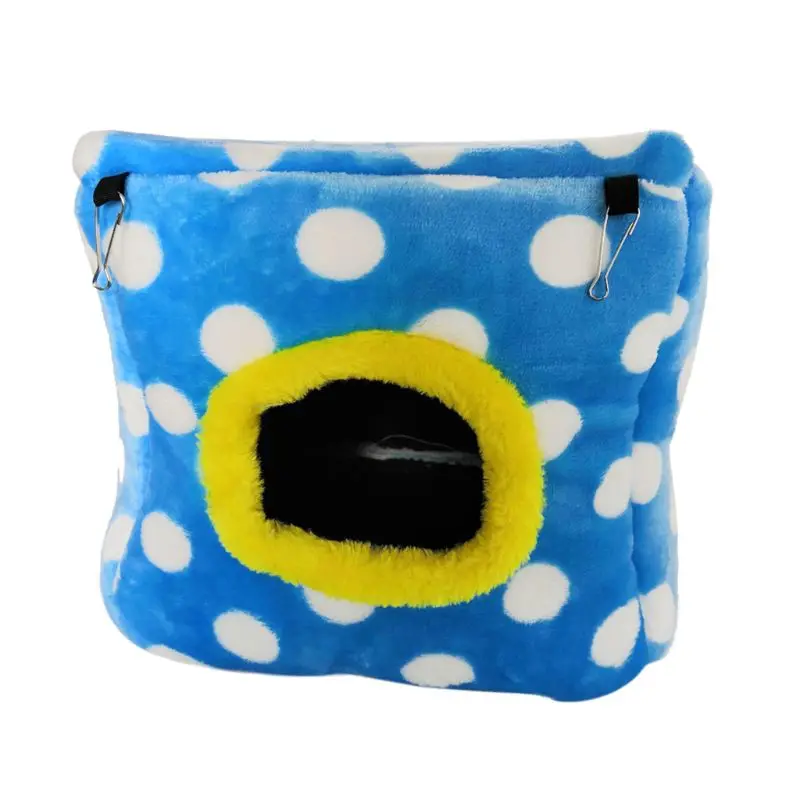 Большая Птица уютная хижина гнездо Зимний теплый плюшевый домик для птиц висячая