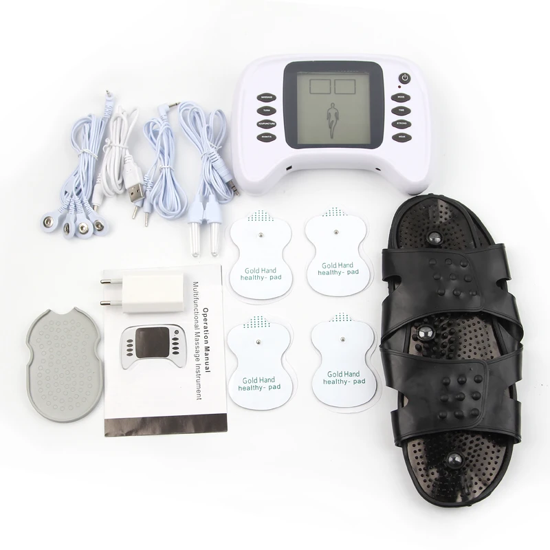 Массажер Электрический с функцией ринита акупунктурный стимулятор мышц шеи и