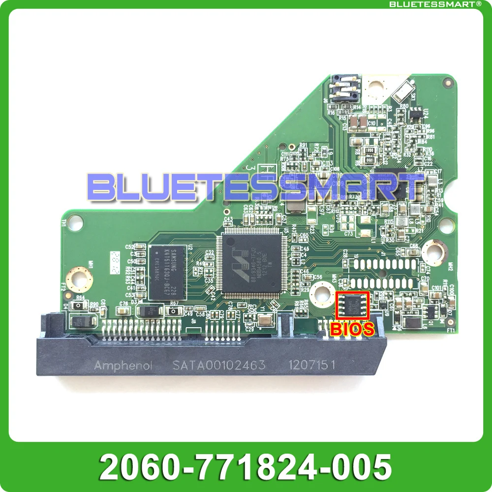 hdd pcb печатная плата 2060 771824 005 rev ap1 для wd 35 sata ж