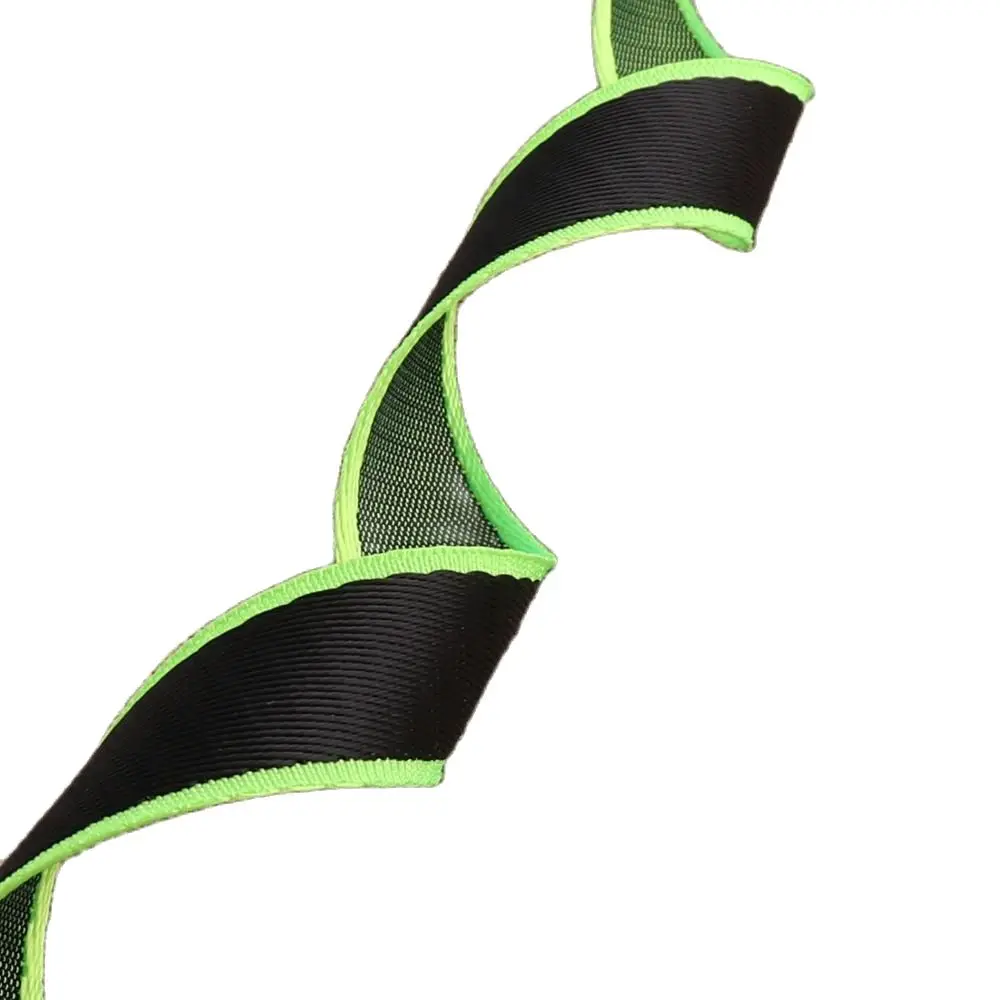 Ремешок для кошелька на лямке 1 дюйм гладкий кошелек с зеленой и черной гладкой