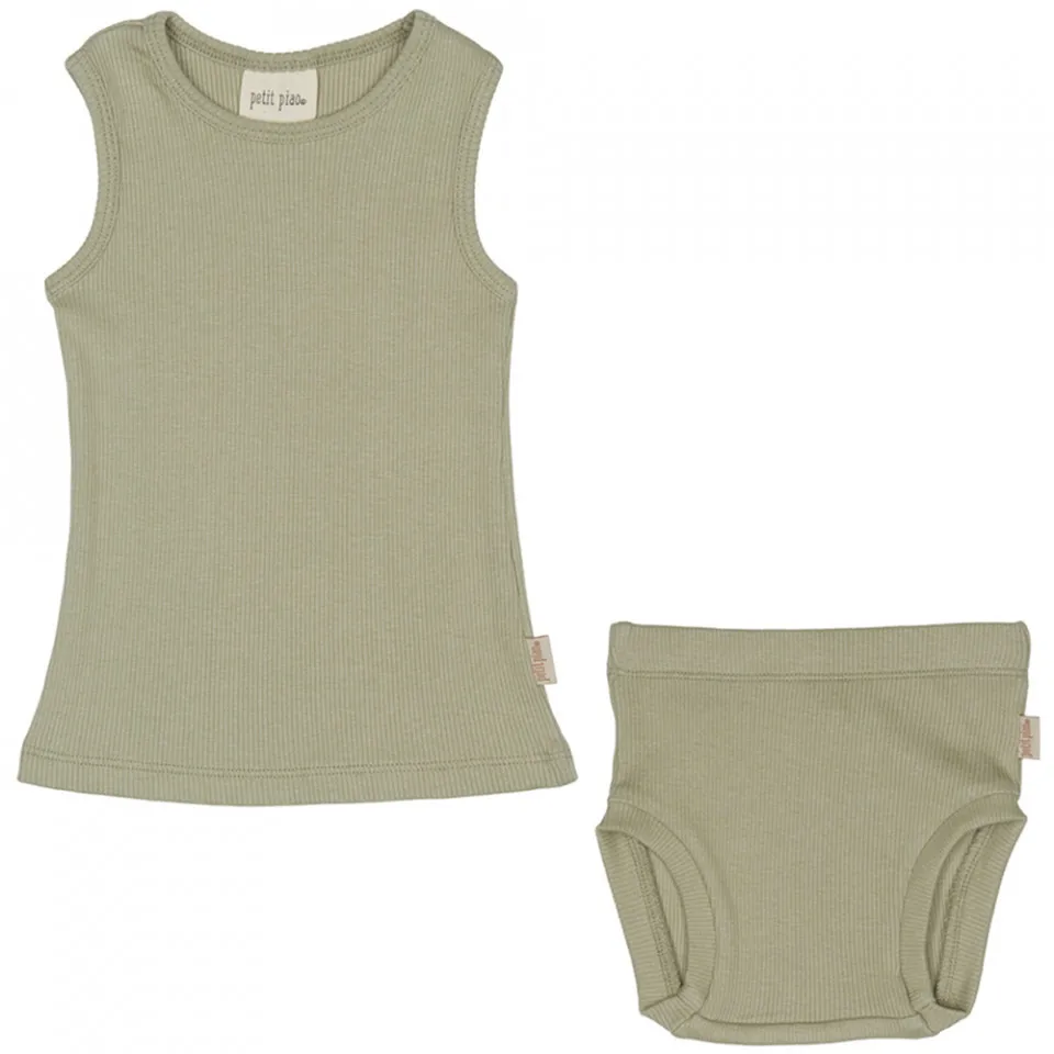 

2Pcs Newborn Baby Boys Clothes Set Ribbed Cotton Sleeveless T-Shirt+Casual Solid Color Shorts Pant Infant Clothing Outfits