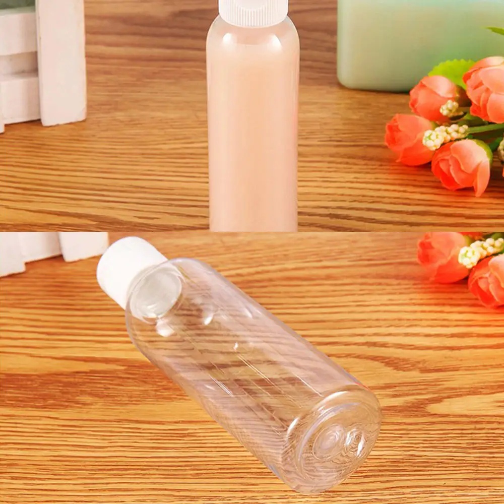 100 мл Лосьон бутылка для жидкого шампуня пустая прозрачная фотография | Красота и