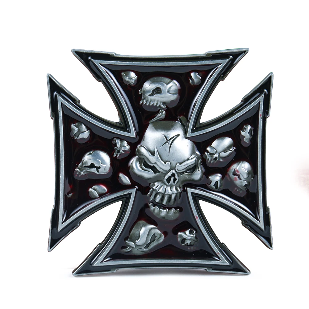 Винтажная пряжка для ремня с черепом мужчин высококачественные пряжки
