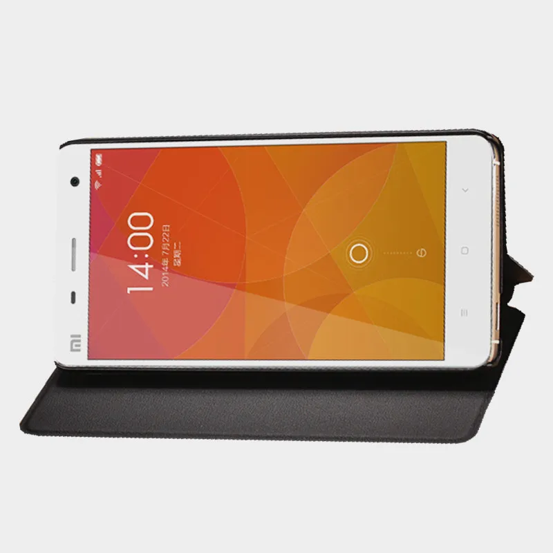 Кожаный чехол-книжка для Xiaomi mi A1 смарт-чехол с функцией сна и подставкой тонкий