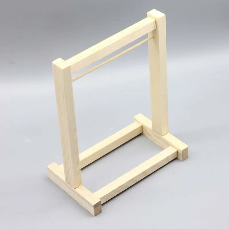 

Doll Wooden Clothes Rack Garment Organizer Hangers for Dolls Handbag Clothes Hats Scarf Holder Doll Accessories
