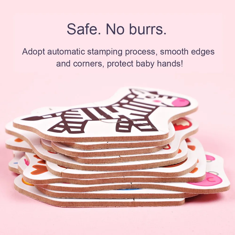 Деревянные игрушки головоломка для детей 3 лет с железной коробкой