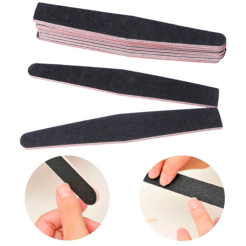 

Double Sided Nail Art Tips Buffer 100/180 Sanding Manicure Block Buffing Files