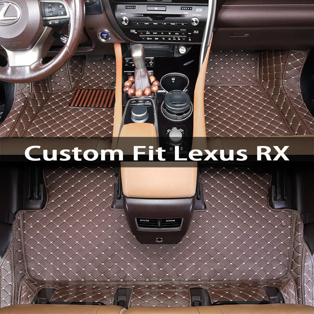 Настоящие коврики для Lexus RX Class RX300 RX350 RX350L RX450h RX450hL 6D полный охват автомобильные коврики для багажника