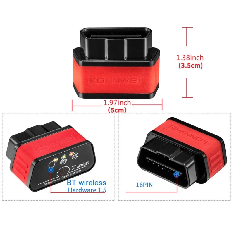 

Car Diagnostic Device KW903 Auto Diagnose Scanner Tool Profession Solution