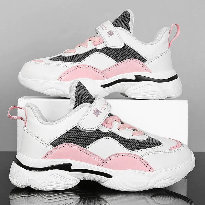 

SHEN CE 2020 Fashion Sneakers for Boys Girls Warm Plush Kids Boots Children Comfortable Non-Slip Running Shoes