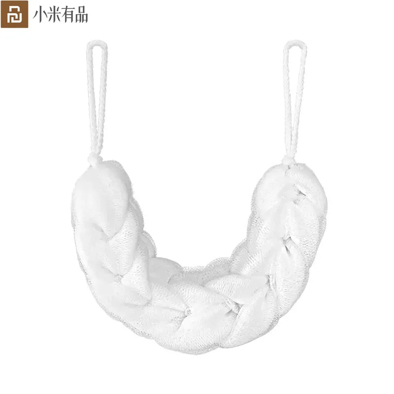 Youpin Fashion Bath Ball Scrubber Soft Bathroom Body Loofah Mesh Sponge Cleaning Cool Towel Shower | Электроника