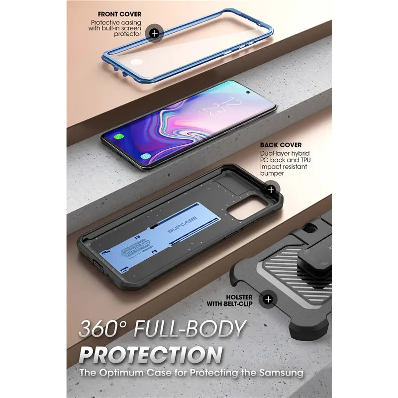 supcase for samsung galaxy s20 plus case s20 plus 5g case 2020 ub pro full body holster cover with built in screen protector free global shipping