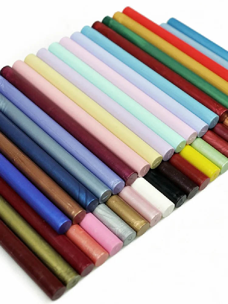 Восковые штампы для сургучной печати цилиндрические почты писем 10 шт. | Дом и сад