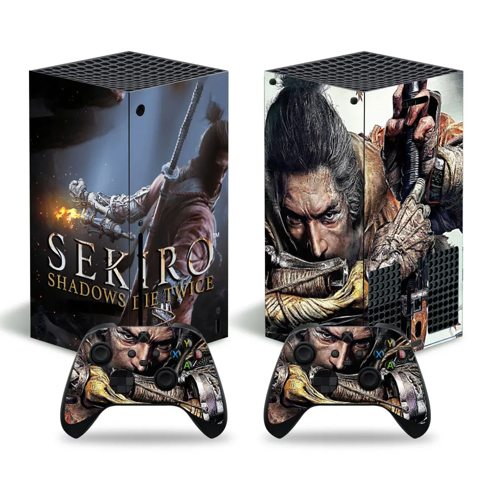 

Наклейки Sekiro для Xbox серии X, наклейки из ПВХ для Xbox серии X, виниловые наклейки
