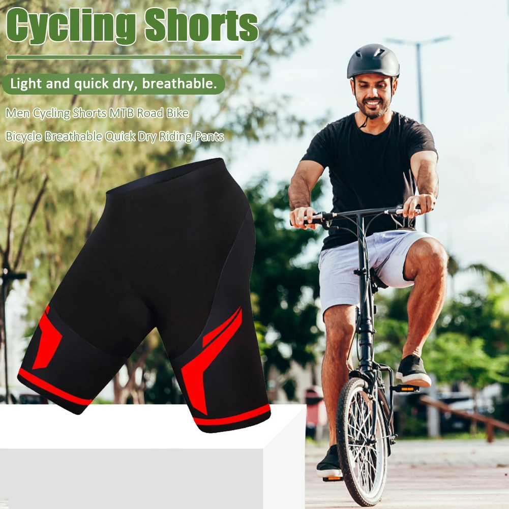 

2021 Cycling Shorts Men 19D Anti Slip Padded Gel Cycling MTB Bike Shorts Mountain Bicycle Short Pants cycling shorts