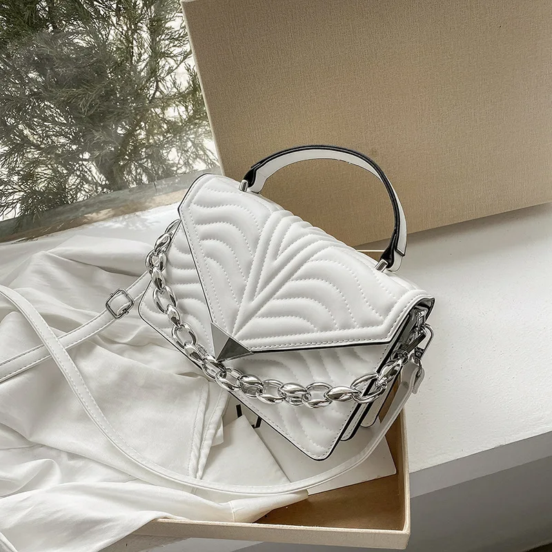 

Bolso de mano de cuero auténtico para mujer, bolsa de mano con asa superior, diseño de moda de lujo, de un solo hombro