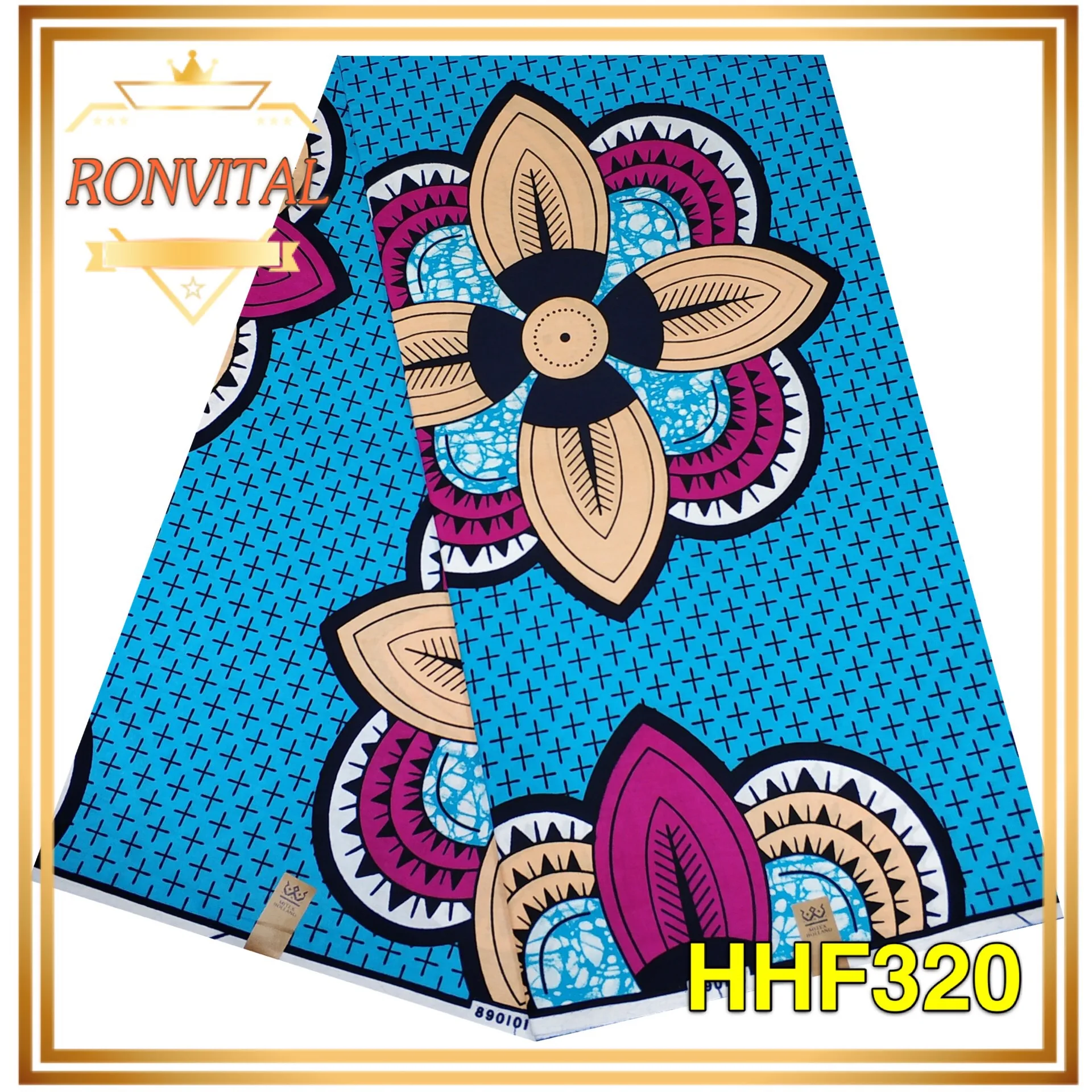 Женское платье сделай сам ткань воск RONVITAL распродажа Африканский высокое