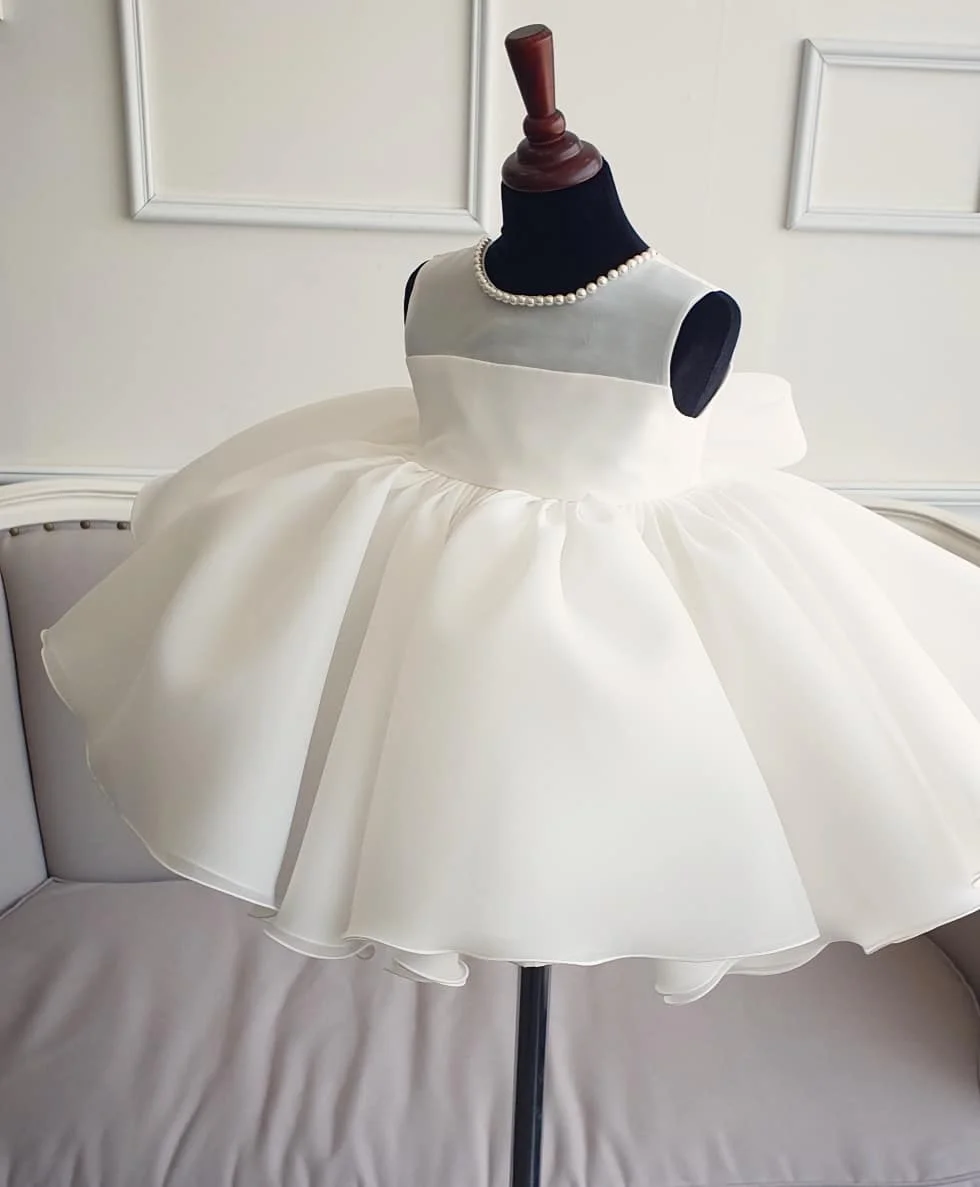 Детское платье принцессы без рукавов с бусинами | Мать и ребенок