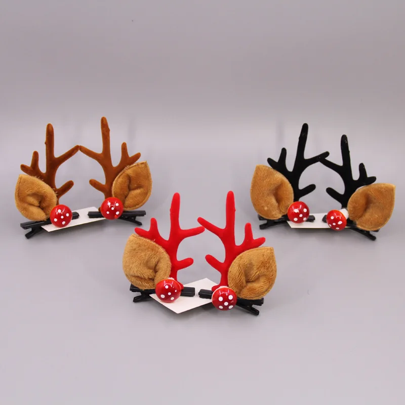 2 шт. заколки для волос в виде оленя| |