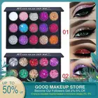 15 цветов, матовые тени для век, Алмазные блестки, диск для теней, Блестящий Жемчуг, блестящая палитра теней для век