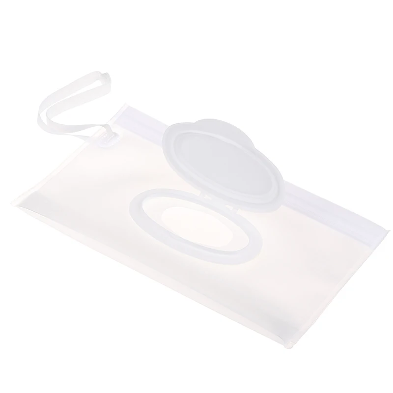 

Light Weight Portable Cartoon Baby Kids Wet Wipes Clutch Carrying Bag Wet Paper Tissue Container Dispenser Snap-strap Pouch