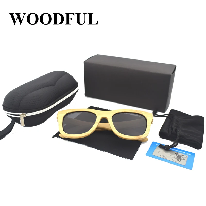 Деревянные бамбуковые солнцезащитные очки ручной работы с поляризацией |