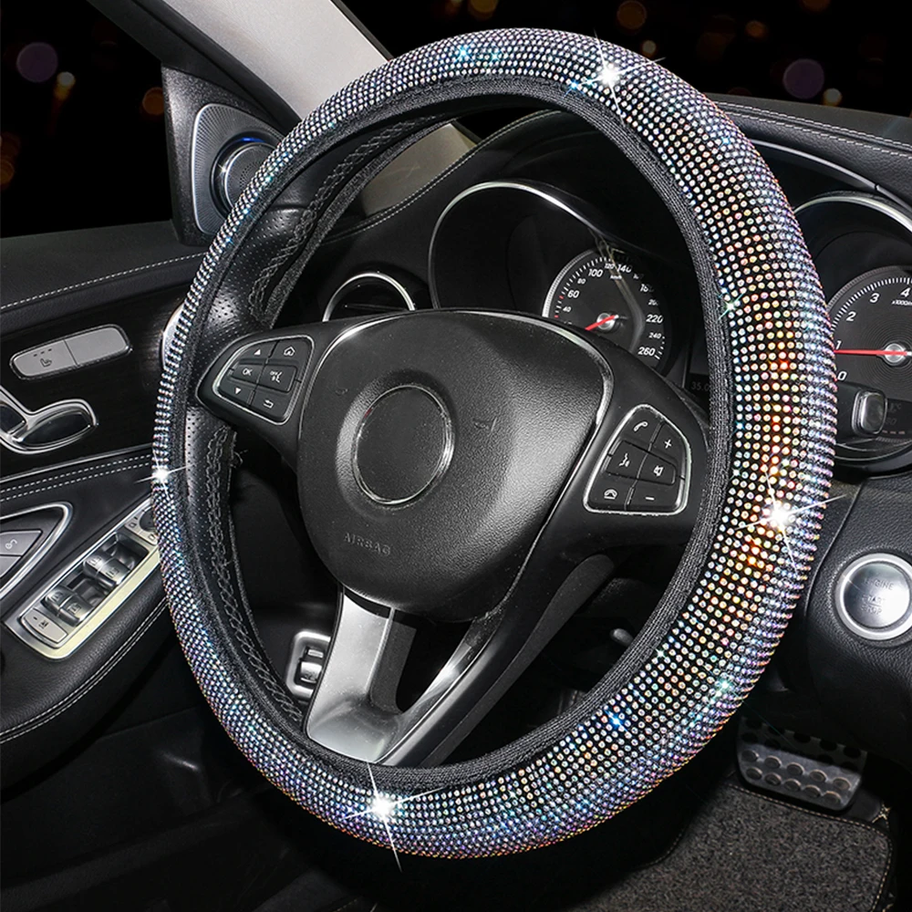 

Car Steering Wheel Cover Protector For Ford FOCUS Explorer EcoSport Kuga Raptor F150 Everest MONDEO Edge Territory Escape Taurus