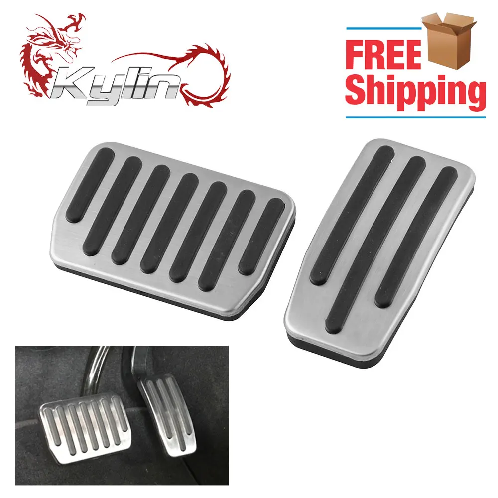 2 шт. Нескользящая производительность алюминиевый сплав акселератор ног