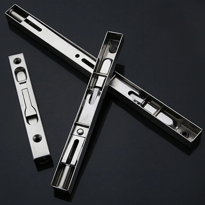 Новые дверные болты 6/8/12 дюймов из нержавеющей стали защитный болт защелка