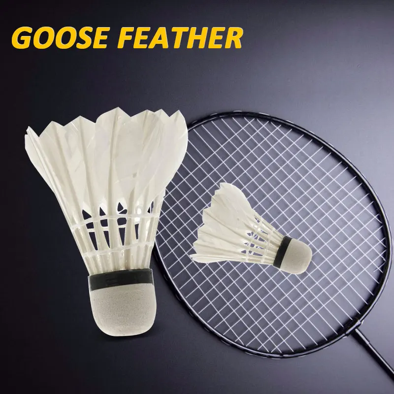 Устойчивый Волан для бадминтона профессиональный тренировочный мяч с белыми
