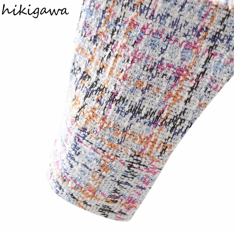 Рубашка-куртка Hikigawa осенняя элегантная женская куртка с отложным воротником и