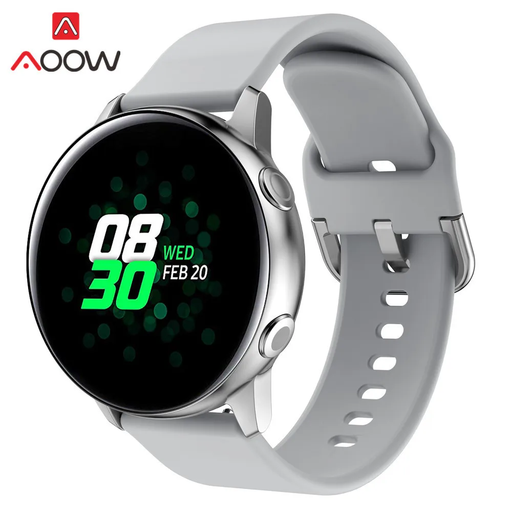 20 мм силиконовый ремешок для часов samsung Galaxy Watch Active 42 мм S2 Huami Amazfit Bip Leopard браслет с принтом ремешок Correa