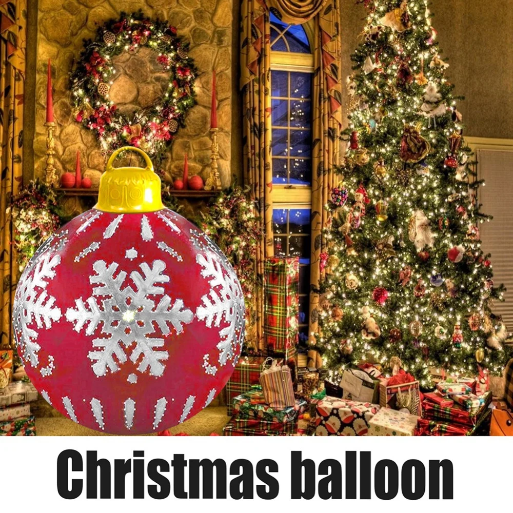 

60cm Christmas Balls Christmas Tree Decorations Christmas Gift Xmas Hristmas Decorations for Home Outdoor New Style