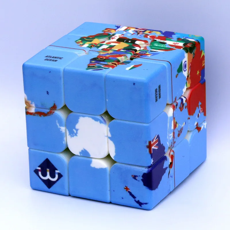 

Magic Cube Magnetique Puzzle Cube Brain Develop Toy UV Print Stress Reliever Toys Speed Cubes Neo Cubo Activity Learning Cube