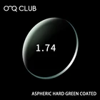 O-Q клуб 1,74 однофокальными рецепту CR-39 смолы Асферические стекла линзы близорукости дальнозоркости, астигматизма оптические линзы
