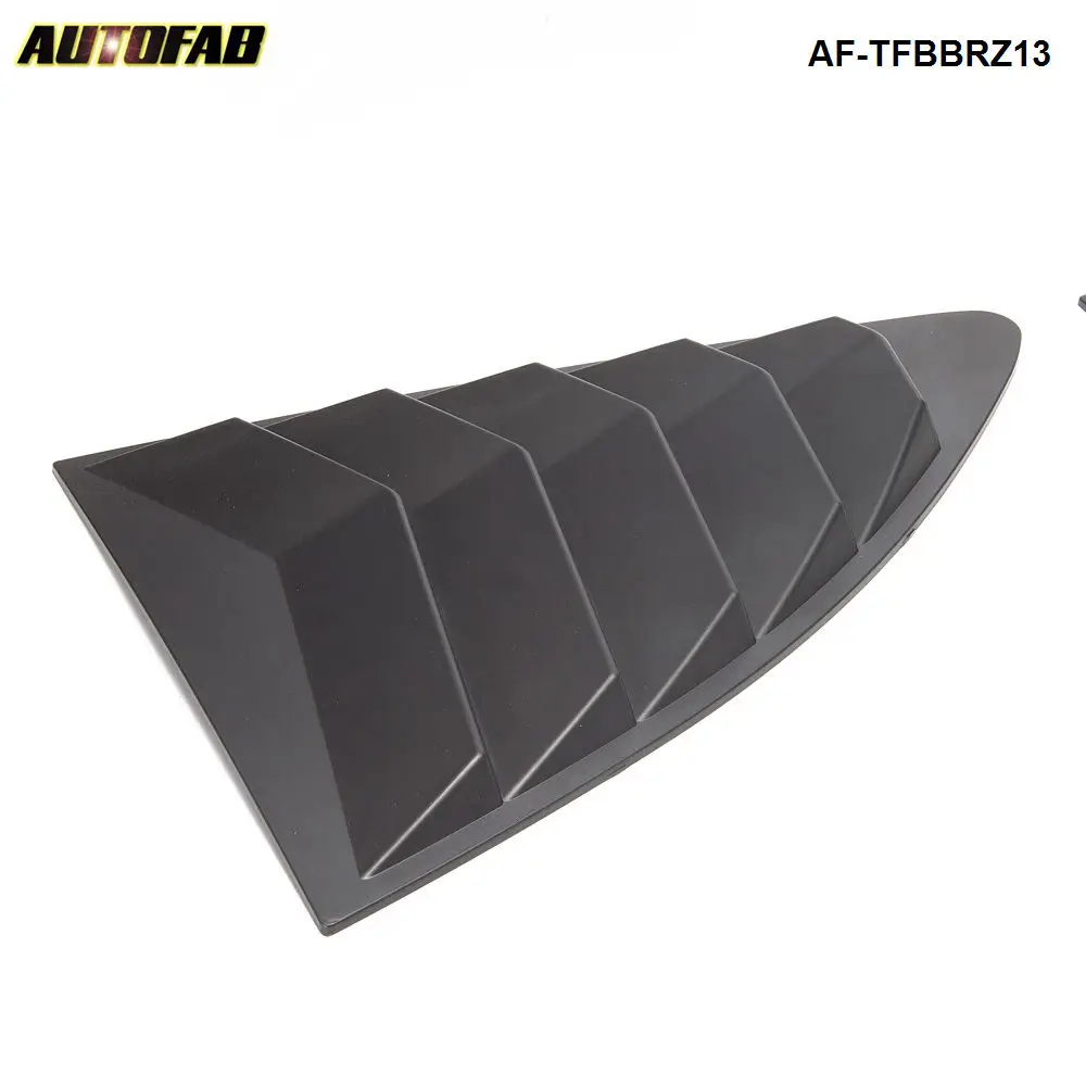 Черная боковая четверть окна жалюзи доска ABS 5-Vent для Subaru BRZ 2013-2017 AF-TFBBRZ13 |