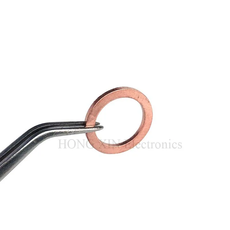 120 шт медные латунные прокладки ассортимент плоские шайбы уплотнительное кольцо