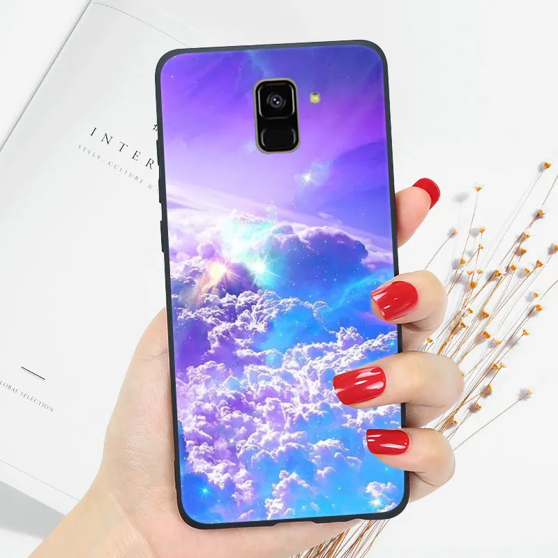 oo1 Мягкий для samsung J6 плюс чехол Глянцевая блестящая для samsung Galaxy J4 Plus J3 J5 J7 чехол Coque - Цвет: oo1
