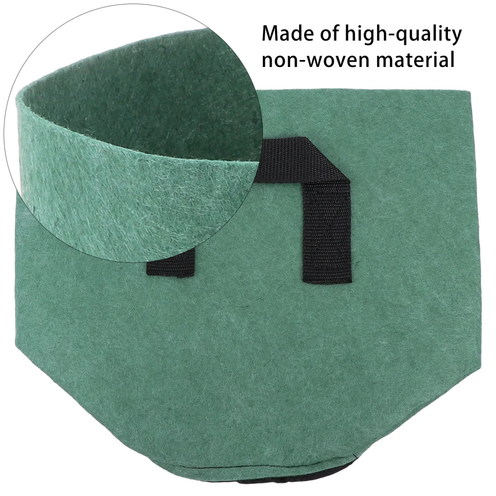 

5pcs Plant Grow Container Breathable Cloth Bags Vegetable Planting Bag