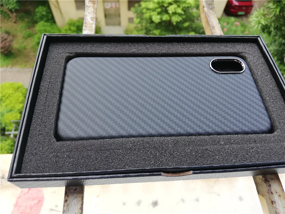 

aramid Carbon fiber case For apple iphone XS MAX X bumper phone shell