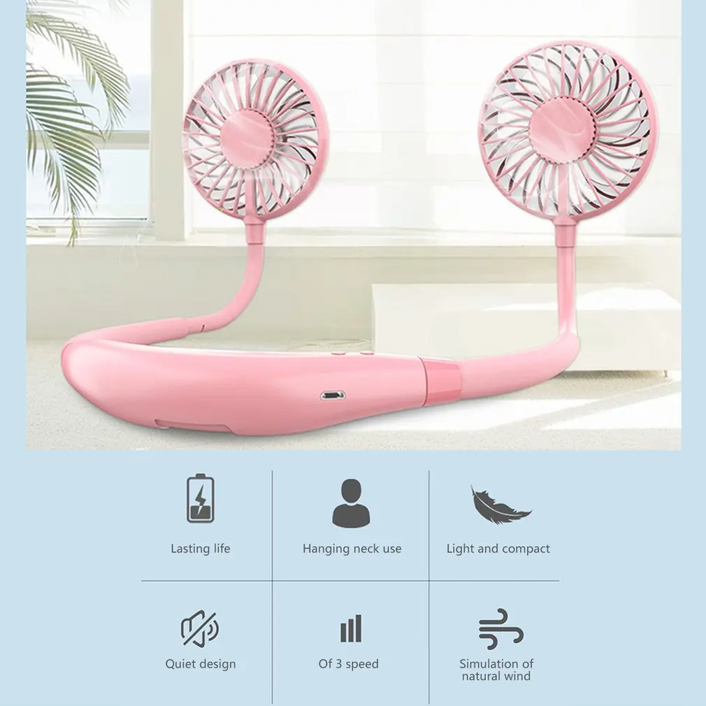 Спортивное кольцо Веер на шею подвесной шейный светильник для ароматерапии