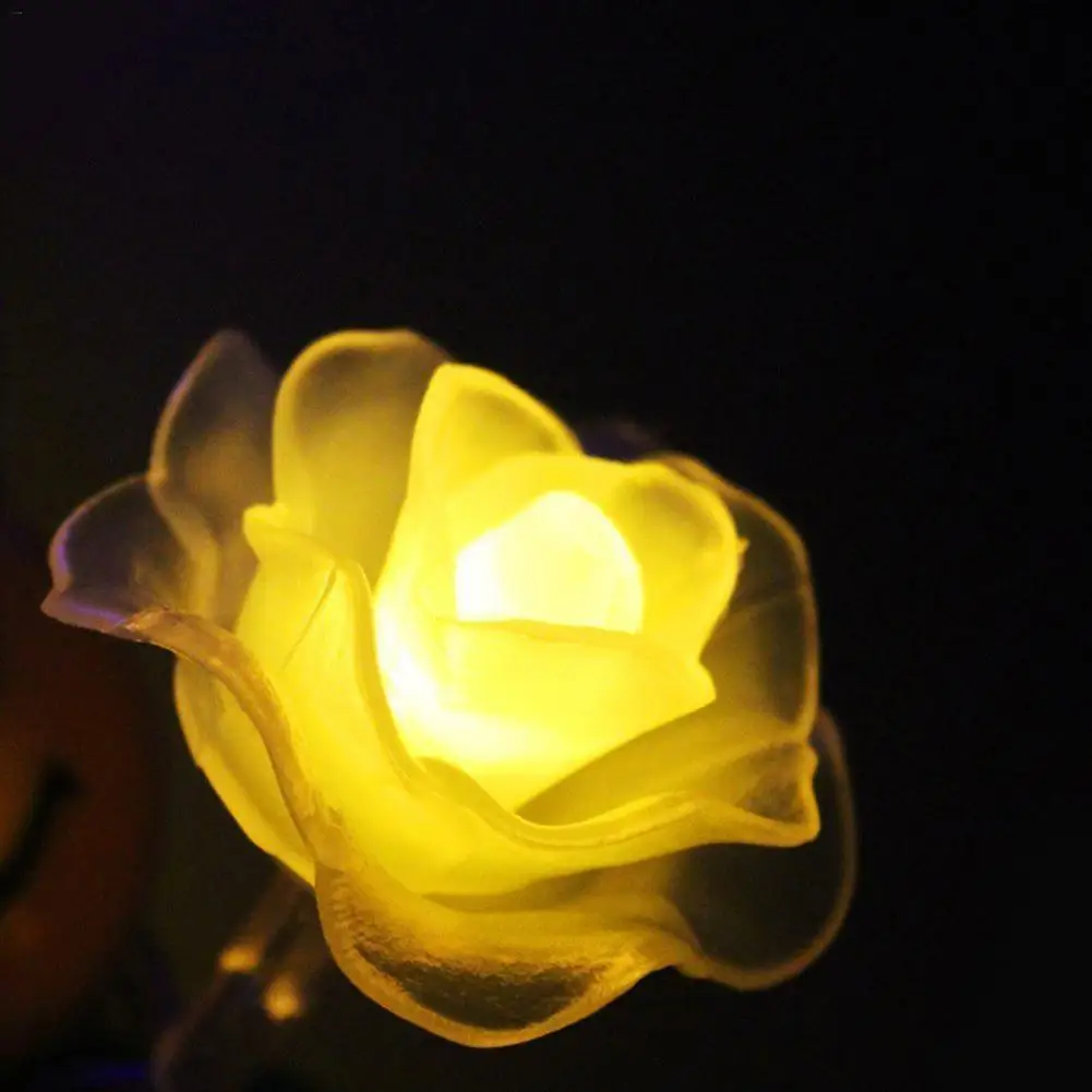 30 LED светильник ing Flower лампа гирлянда Роза Рождественский s украшение праздничный