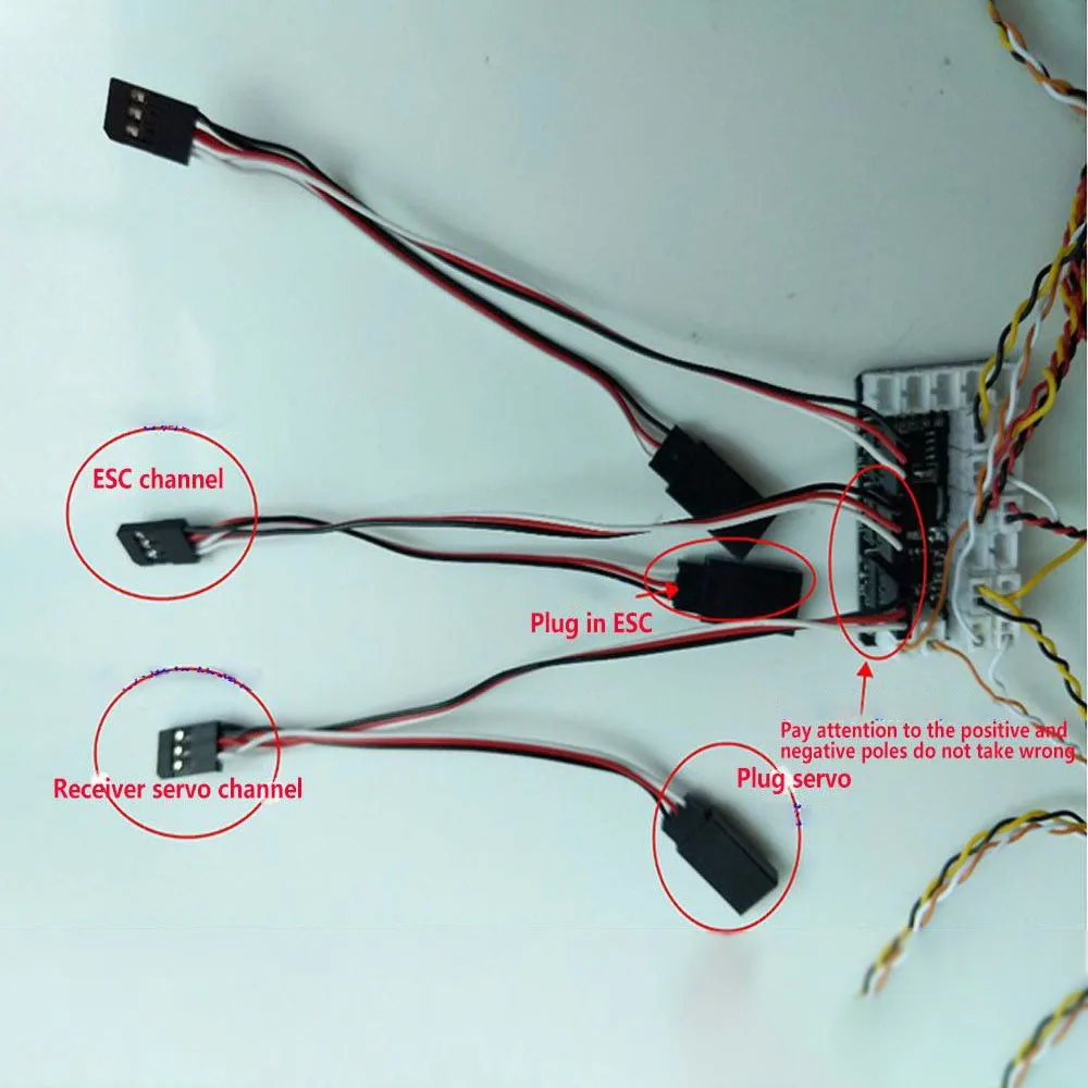 Светодиодные передние задние фонари + IC лампа группа фар комплект для TRAXXAS Trx4 RC