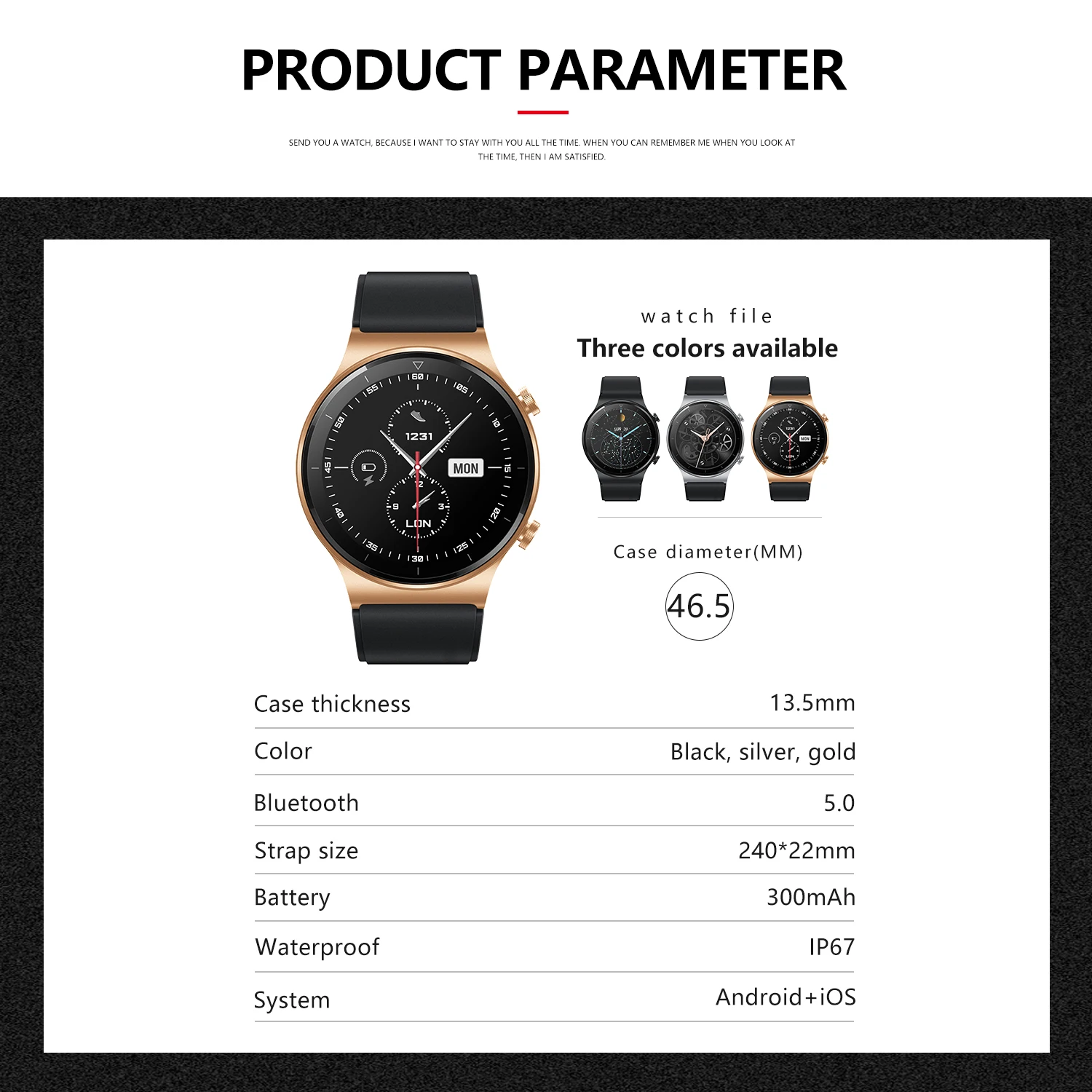 smart watch gt2 pro for huawei mate xiaomi samsung phone men 2021 fitness tracker bracelet bluetooth wristwatch smartwatch women free global shipping